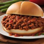 Simmering Tomato Sauce for Sloppy Joe