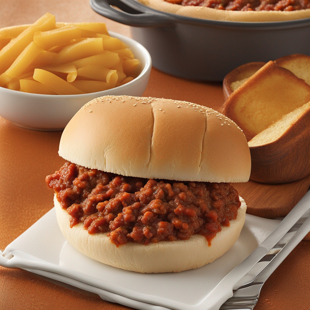 Adding Worcestershire Sauce to Sloppy Joe Mix