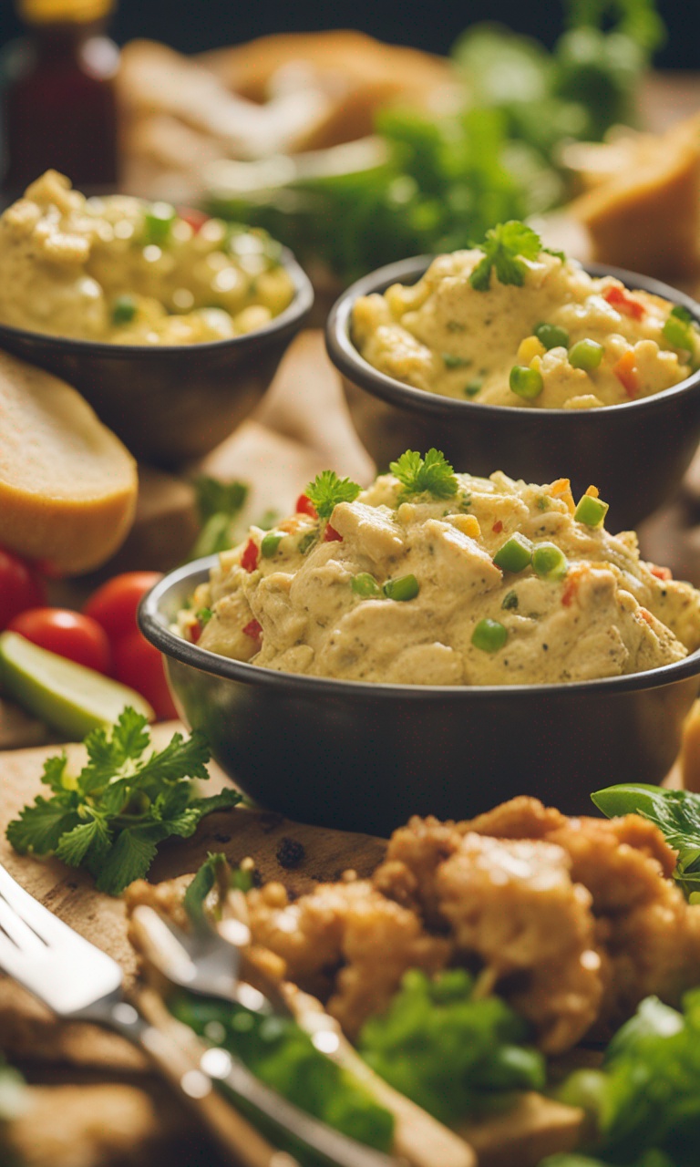 Fresh Ingredients for Curry Chicken Salad