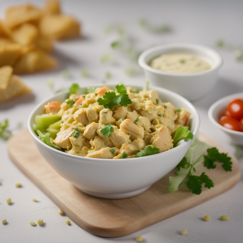 Refrigerating Curry Chicken Salad