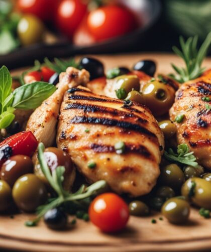 Grilled Chicken Mediterranean Recipe