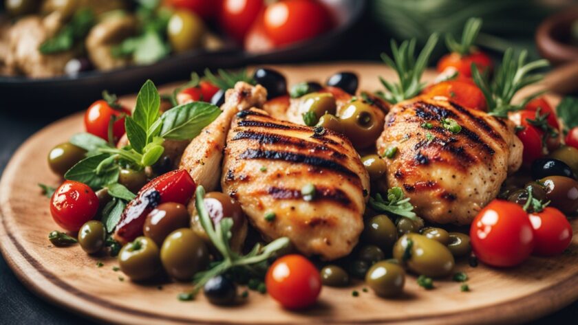 Grilled Chicken Mediterranean Recipe