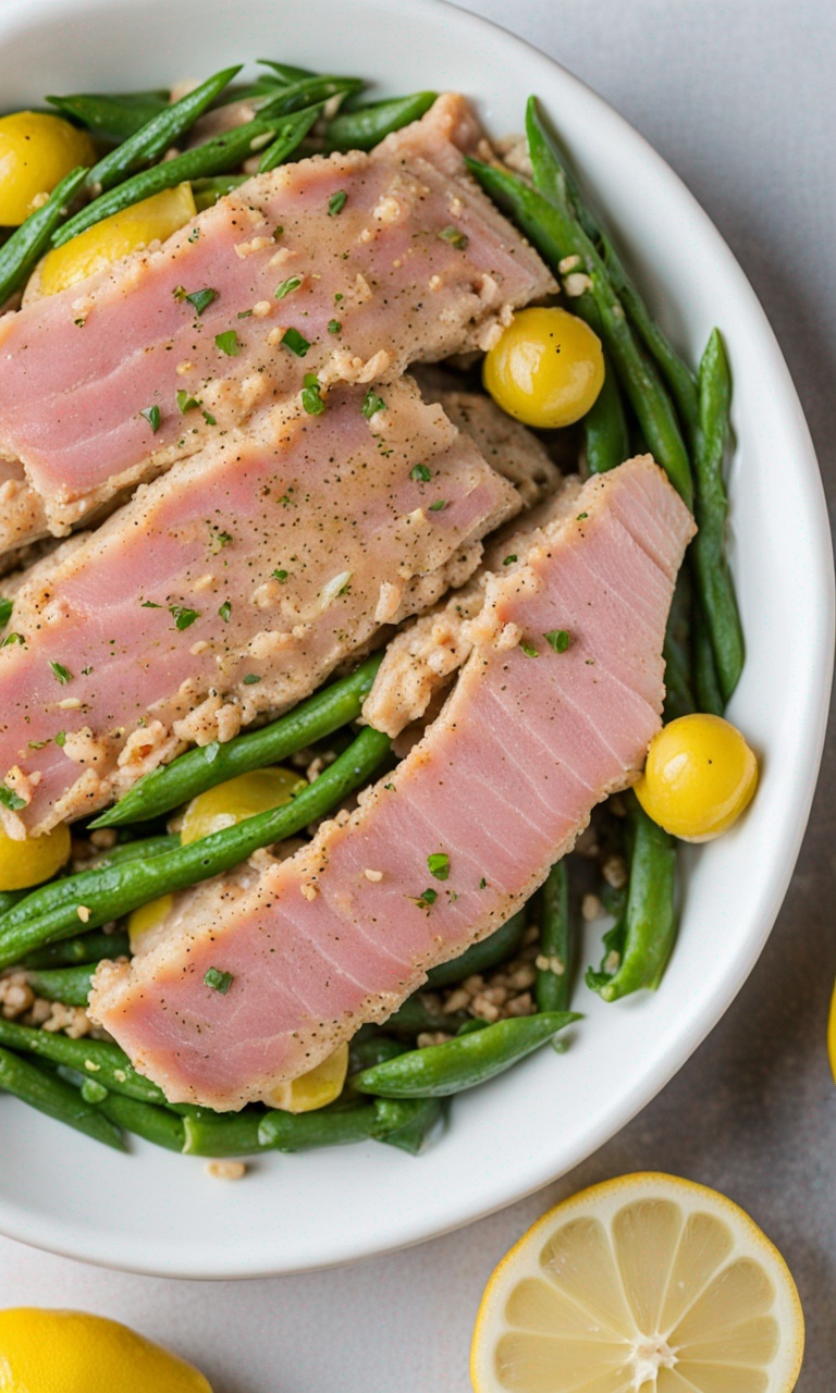 Step-by-Step Lemon Pepper Tuna Preparation